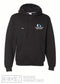 Russell Athletic - Dri Power® Hooded Sweatshirt - 695HBM - Black - Embroidery