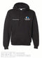 Russell Athletic - Dri Power® Hooded Sweatshirt - 695HBM - Black - Embroidery