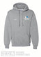 Russell Athletic - Dri Power® Hooded Sweatshirt - 695HBM - Oxford - Embroidery