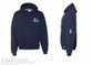 Russell Athletic - Dri Power® Hooded Sweatshirt - 695HBM - Navy - Heat Transferred
