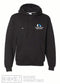 Russell Athletic - Dri Power® Hooded Sweatshirt - 695HBM - Black - Embroidery