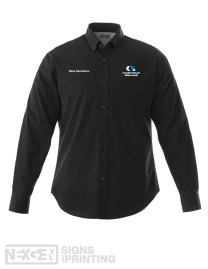 CNRL Branded LS-Wilshire Shirt Tall Mens