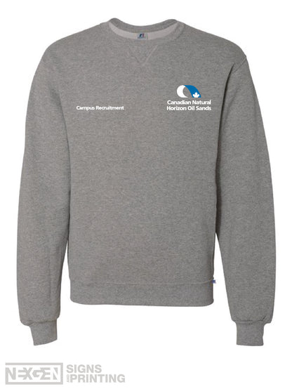 Russell Athletic - Dri Power® Crewneck Sweatshirt - 698HBM - Oxford - Embroidery - Albian