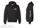 Russell Athletic - Dri Power® Hooded Sweatshirt - 695HBM - Black - Heat Transferred