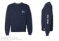Russell Athletic - Dri Power® Crewneck Sweatshirt - 698HBM - Navy - Heat Transferred
