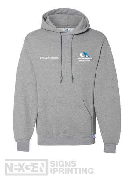 Russell Athletic - Dri Power® Hooded Sweatshirt - 695HBM - Oxford - Embroidery - Albian
