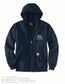 Carhartt Loose Fit Midweight Full Zip Sweatshirt - Navy (K122)