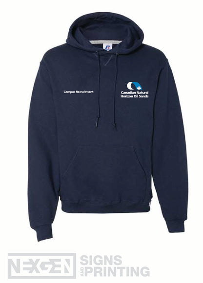 Russell Athletic - Dri Power® Hooded Sweatshirt - 695HBM - Navy - Embroidery - Horizon