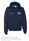 Russell Athletic - Dri Power® Hooded Sweatshirt - 695HBM - Navy - Embroidery