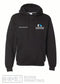 Russell Athletic - Dri Power® Hooded Sweatshirt - 695HBM - Black - Embroidery