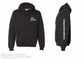 Russell Athletic - Dri Power® Hooded Sweatshirt - 695HBM - Black - Heat Transferred