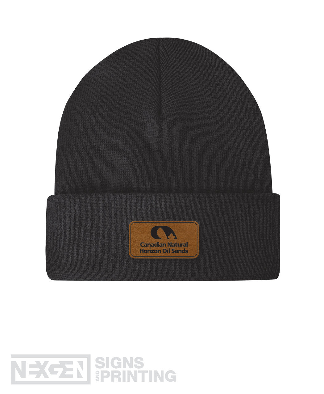 Fleece Lined Knit Cuff Beanie / Toque - WeRK1207 - Black