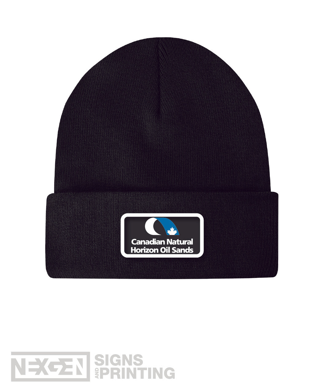 Fleece Lined Knit Cuff Beanie / Toque - WeRK1207 - Black