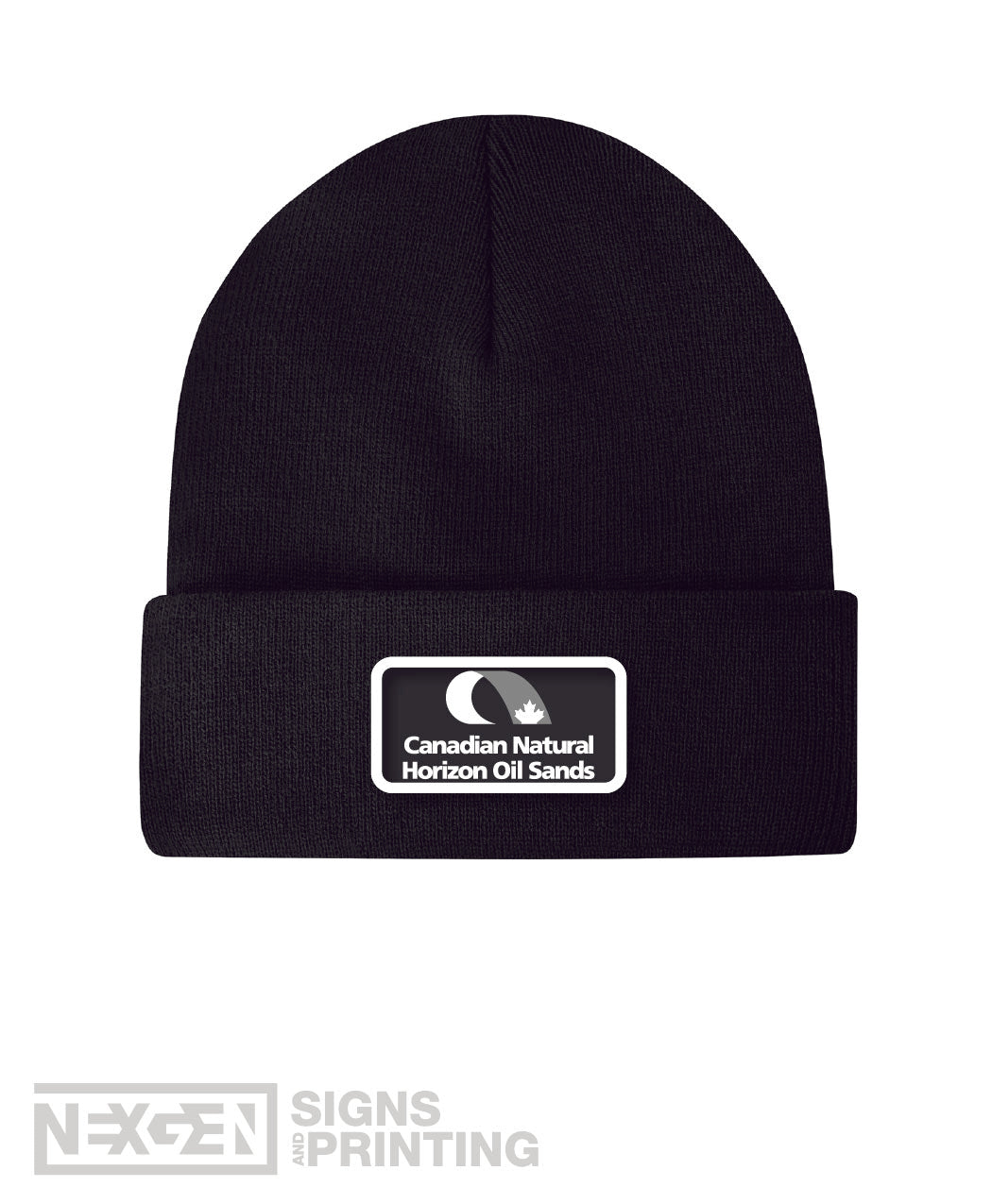 Fleece Lined Knit Cuff Beanie / Toque - WeRK1207 - Black