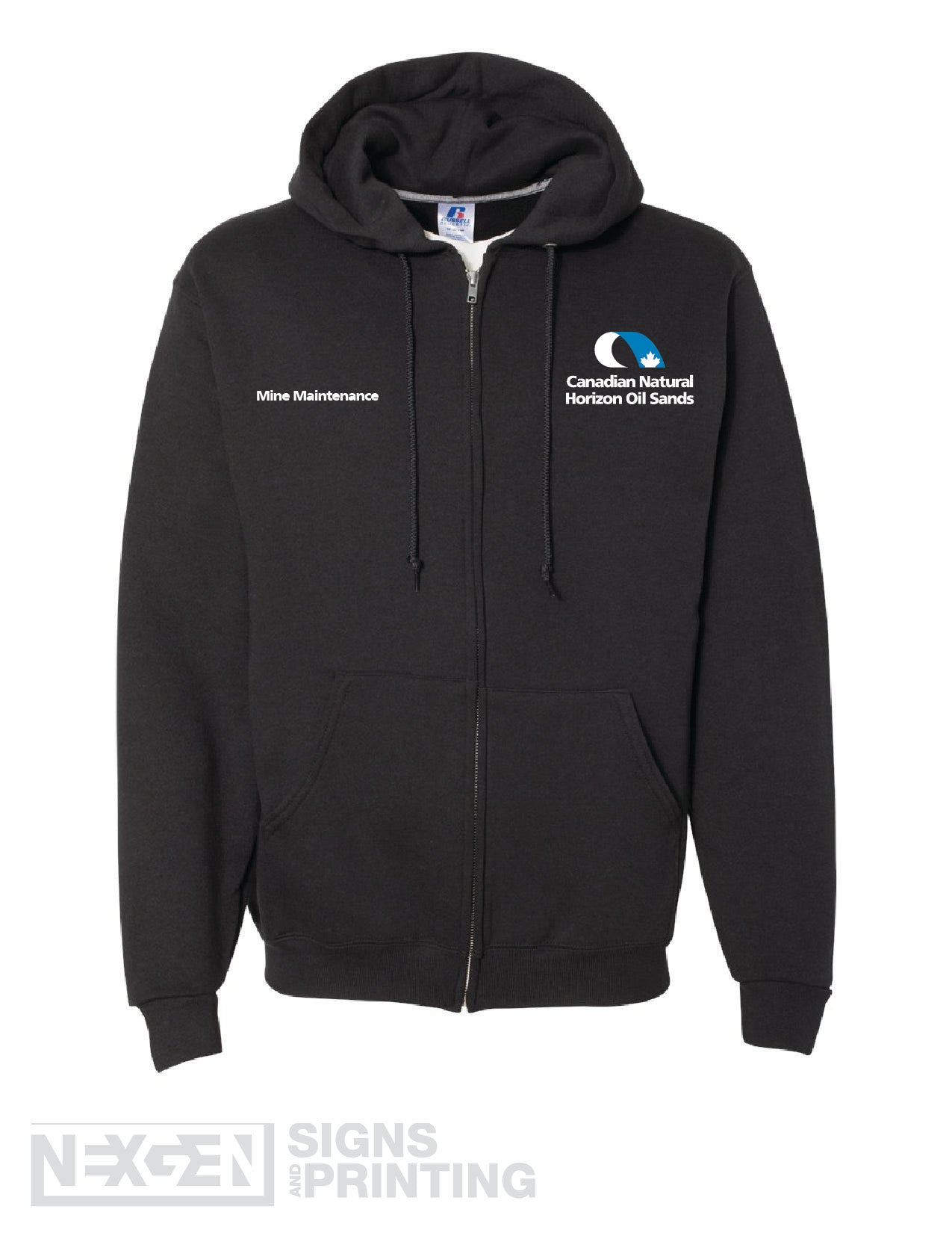 Russell Athletic - Dri Power® Fleece Full Zip Hood - 697M - Embroidery