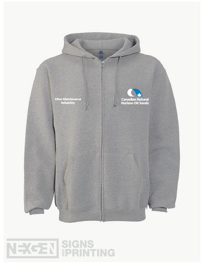 Russell Athletic - Dri Power® Fleece Full Zip Hood - 697M - Embroidery