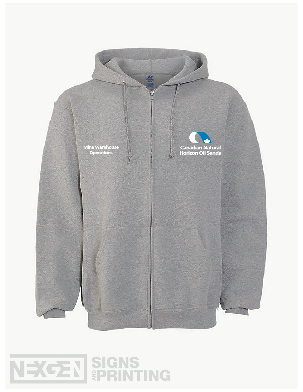 Russell Athletic - Dri Power® Fleece Full Zip Hood - 697M - Embroidery