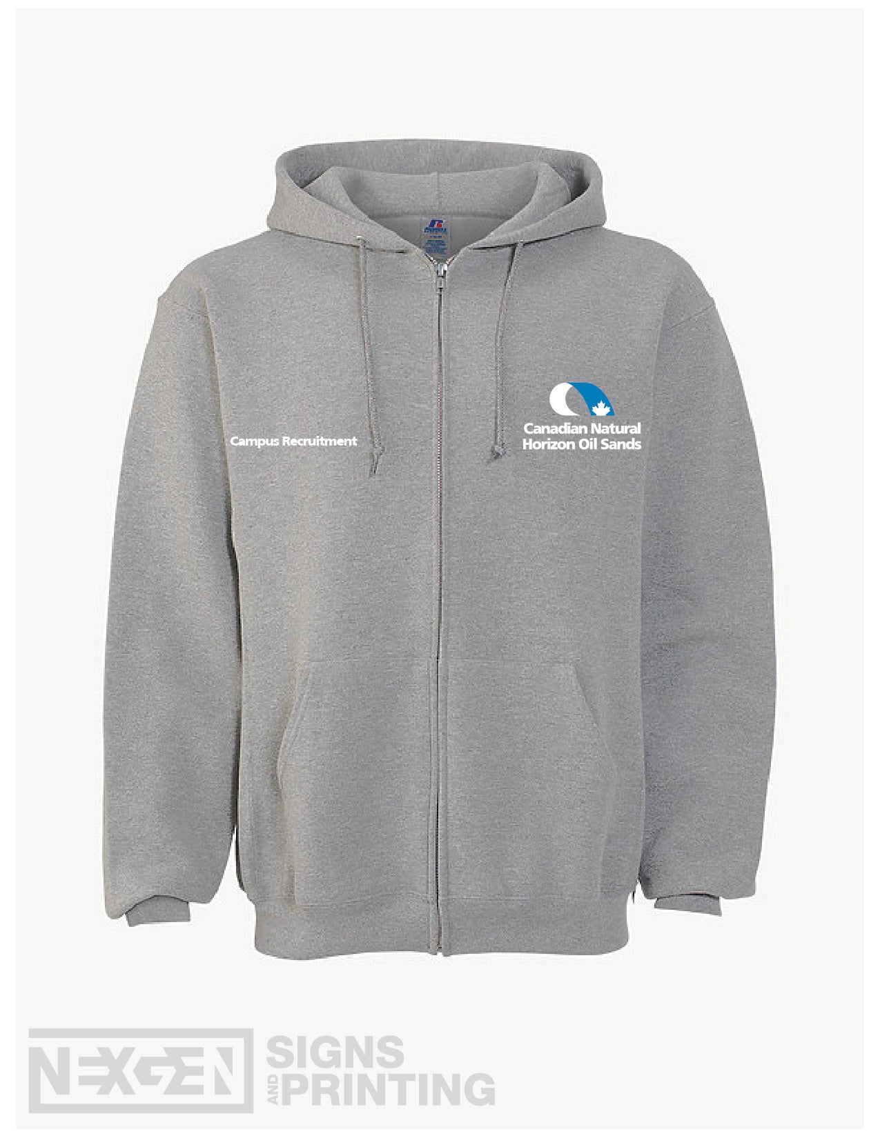 Russell Athletic - Dri Power® Fleece Full Zip Hood - 697M - Embroidery