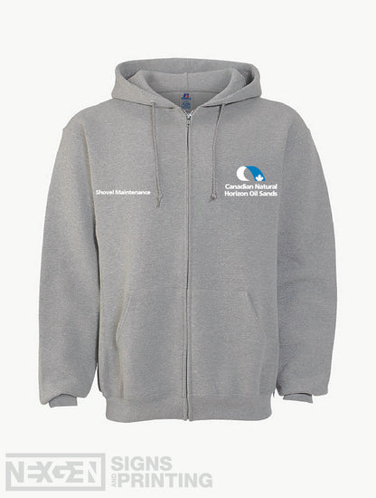 Russell Athletic - Dri Power® Fleece Full Zip Hood - 697M - Embroidery