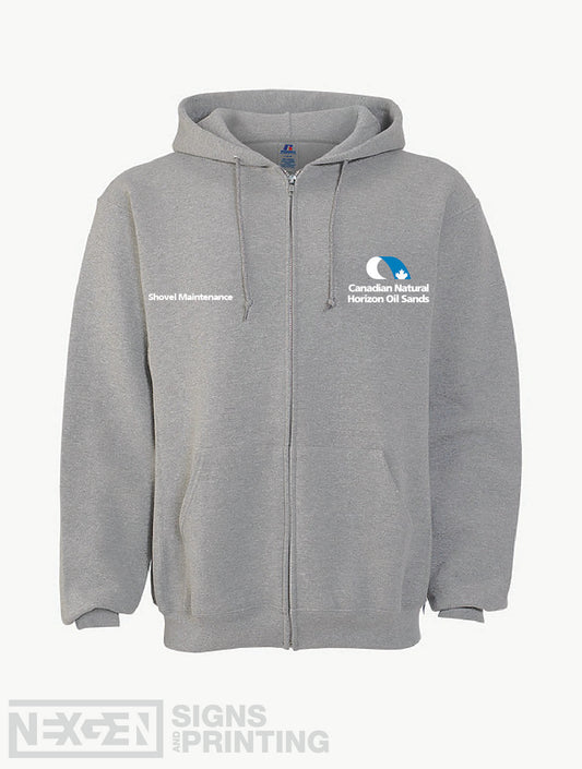 Russell Athletic - Dri Power® Fleece Full Zip Hood - 697M - Embroidery - Horizon