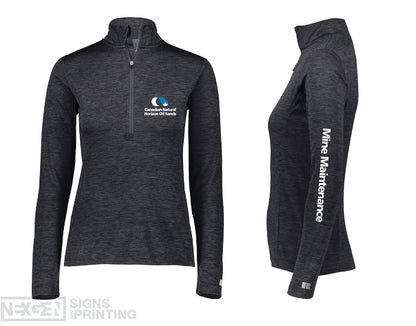 Russell Athletic - Women's 1/4 Zip Pullover - QZ7EAX0