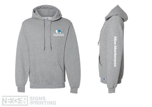 Russell Athletic - Dri Power® Hooded Sweatshirt - 695HBM - Oxford - Heat Transferred - Horizon