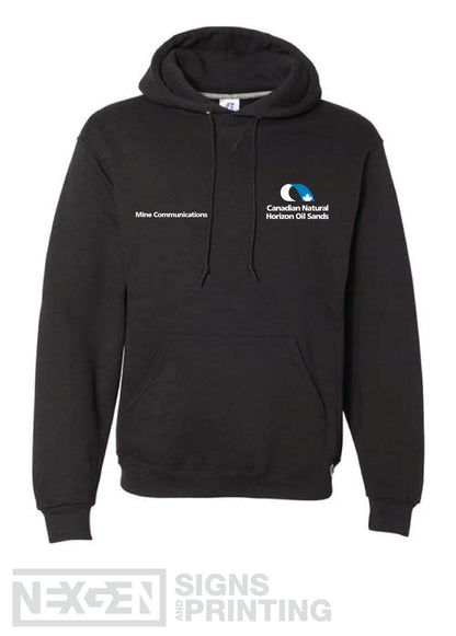 Russell Athletic - Dri Power® Hooded Sweatshirt - 695HBM - Black - Embroidery - Horizon