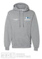 Russell Athletic - Dri Power® Hooded Sweatshirt - 695HBM - Oxford - Embroidery