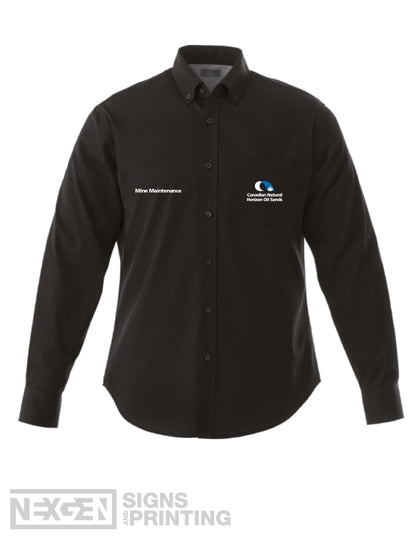CNRL Branded LS-Wilshire Shirt Mens - Horizon