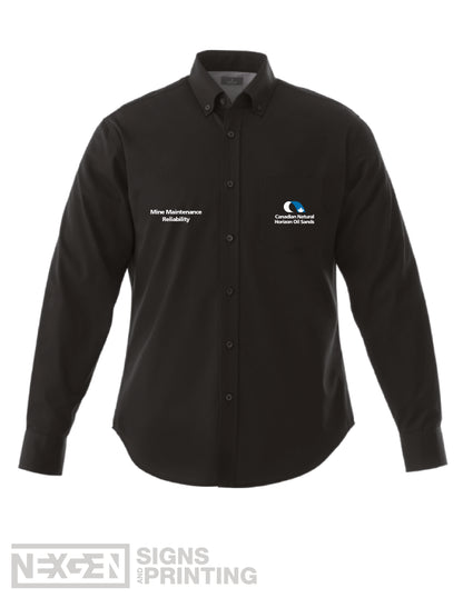 CNRL Branded LS-Wilshire Shirt Mens - Horizon