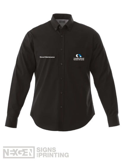 CNRL Branded LS-Wilshire Shirt Mens - Horizon