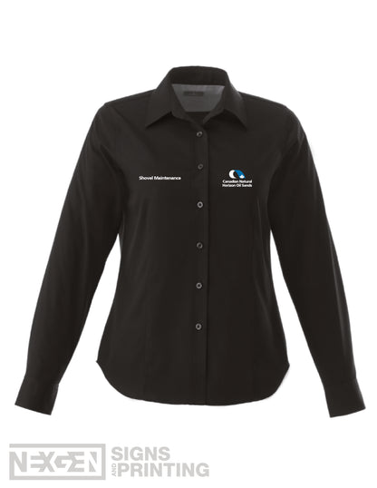 CNRL Branded LS-Wilshire Shirt Ladies