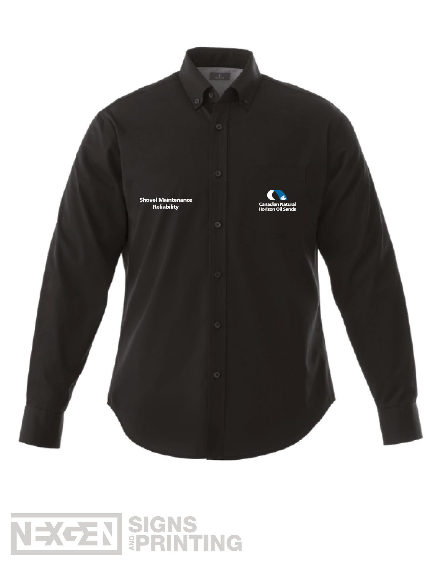 CNRL Branded LS-Wilshire Shirt Mens - Horizon