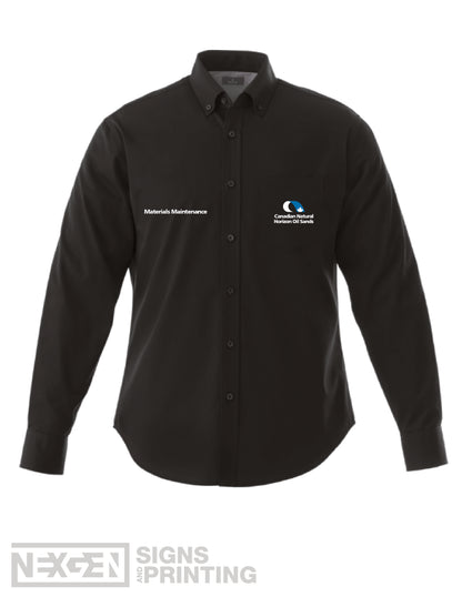 CNRL Branded LS-Wilshire Shirt Mens - Horizon