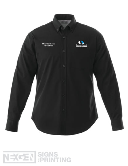 CNRL Branded LS-Wilshire Shirt Mens - Horizon