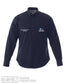CNRL Branded LS-Wilshire Shirt Mens (Navy)