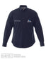 CNRL Branded LS-Wilshire Shirt Mens (Navy)