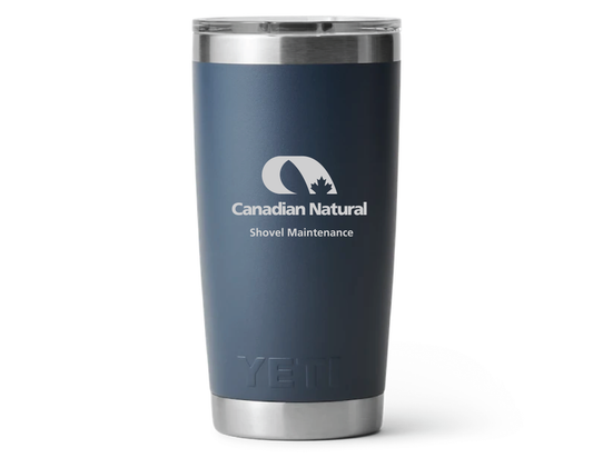 RAMBLER® 591 ML TUMBLER WITH MAGSLIDER™ LID (CUSTOM ENGRAVED)