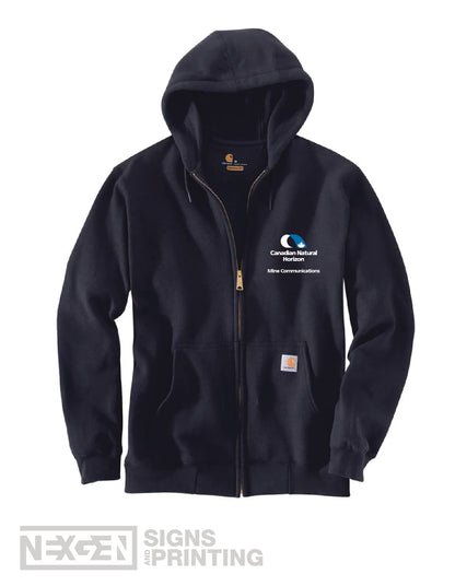 Carhartt Loose Fit Midweight Full Zip Sweatshirt - Navy (K122)