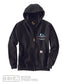 Carhartt Loose Fit Midweight Full Zip Sweatshirt - Black (K122)