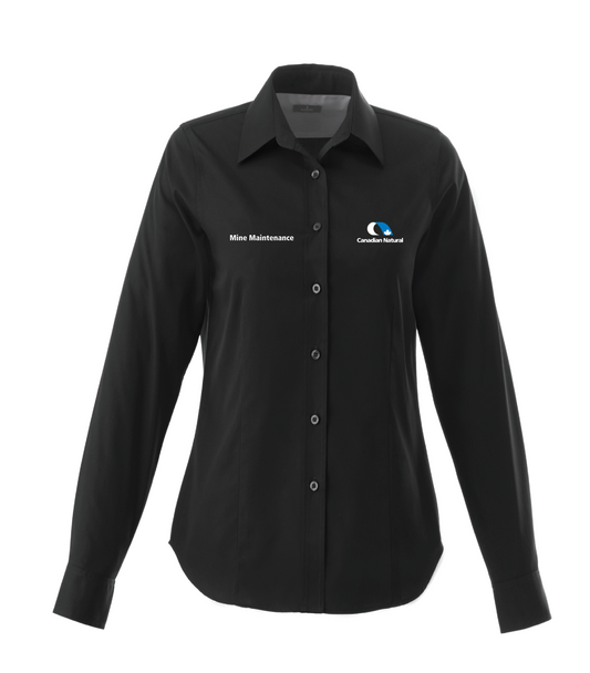 CNRL Branded LS-Wilshire Shirt Ladies