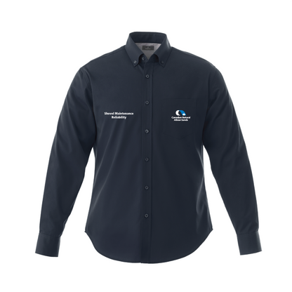 CNRL Branded LS-Wilshire Shirt Tall Mens (Navy)
