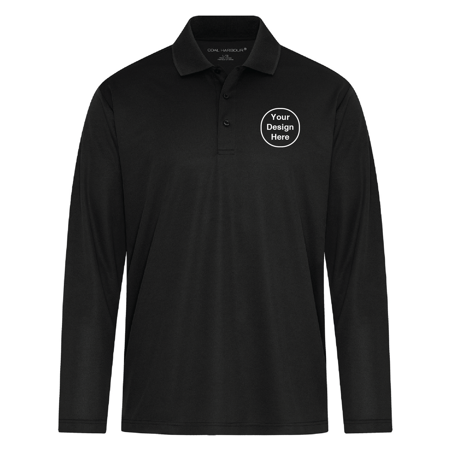 COAL HARBOUR® EVERYDAY SNAG RESISTANT LONG SLEEVE POLO. S365LS