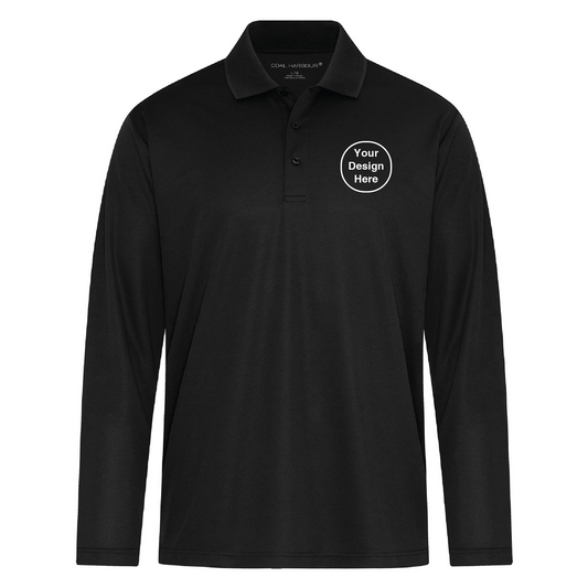 COAL HARBOUR® EVERYDAY SNAG RESISTANT LONG SLEEVE POLO. S365LS