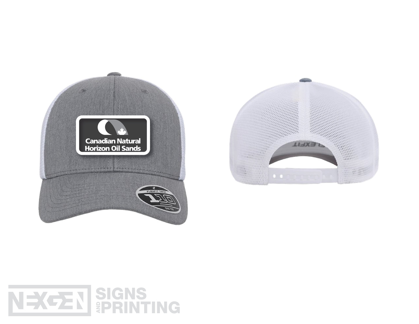 Flexfit - 110® Mesh-Back Cap - 110M Heather/White