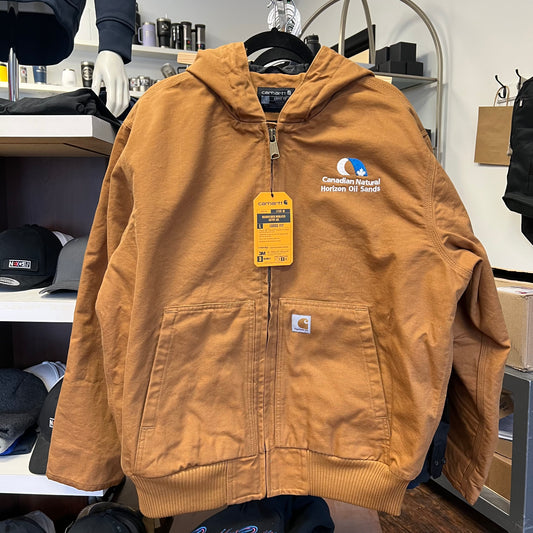 Carhartt Men's Loose Fit Washed Duck Quilt Lined Active Jac - 104050