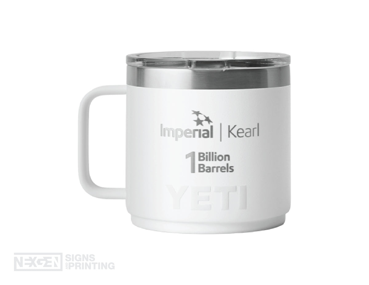 Rambler® 414 ml Stackable Mug  WITH DURASIP™ CERAMIC LINING - 1 Billion Barrels
