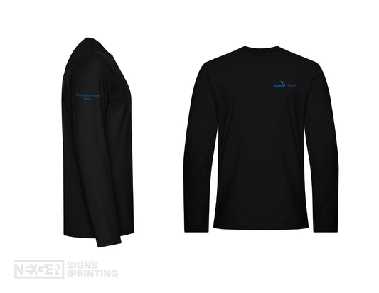 KOI® ELEMENT RING SPUN COTTON LONG SLEEVE TEE. KOI8075 - 1 Billion Barrels