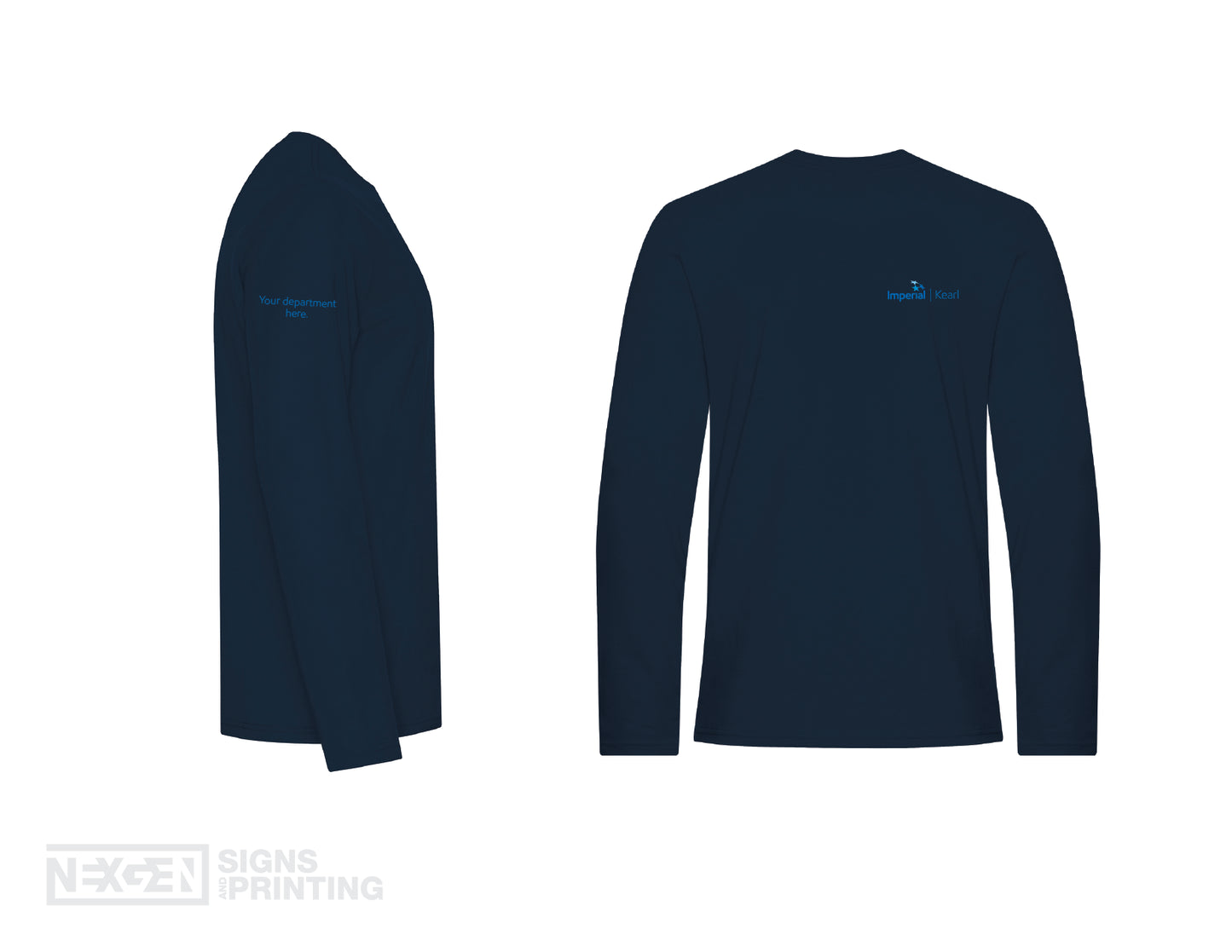 KOI® ELEMENT RING SPUN COTTON LONG SLEEVE TEE. KOI8075
