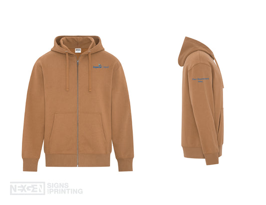 ATC WeRK™ HEAVYWEIGHT FLEECE FULL ZIP HOODIE. WeRK422 - 1 Billion Barrels